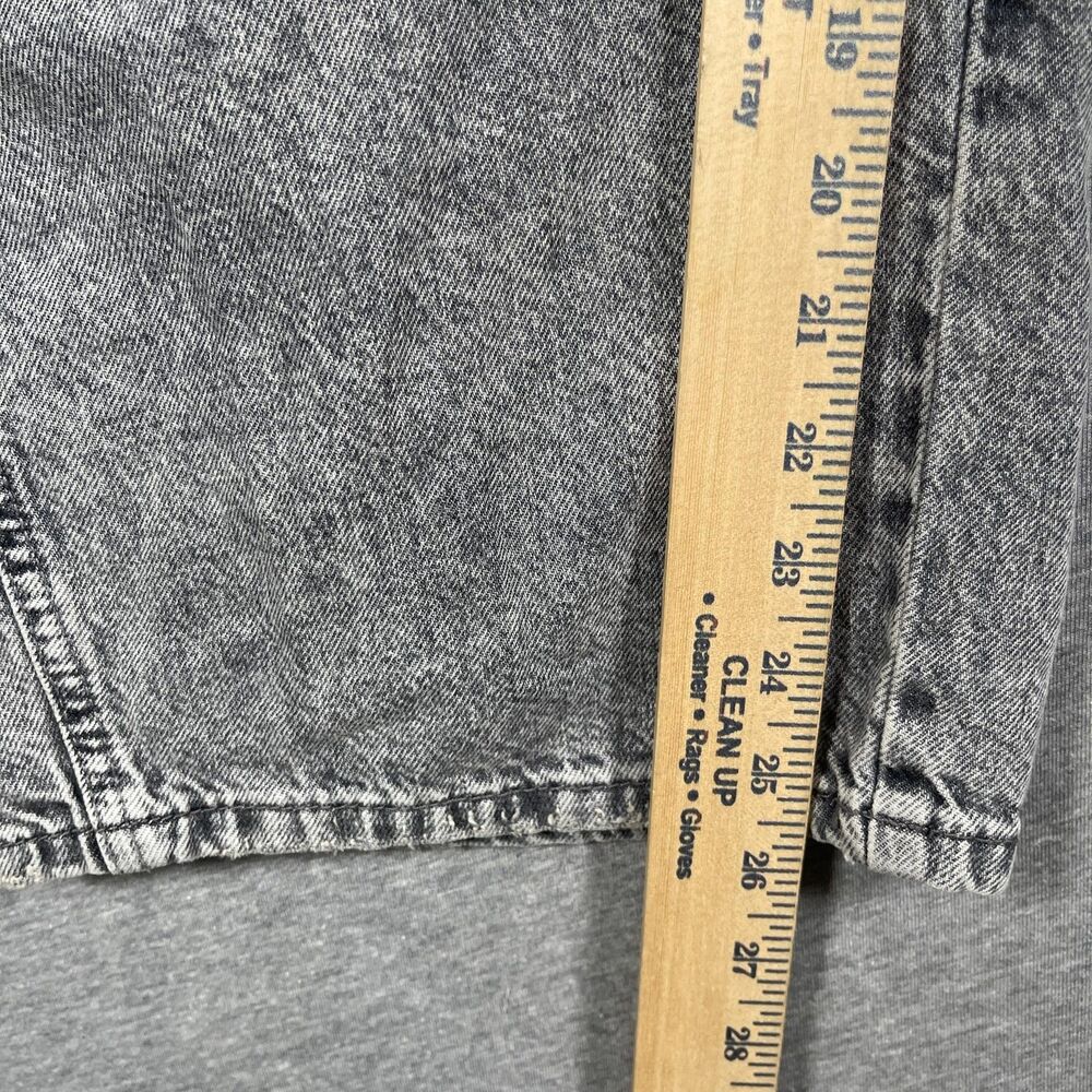 Free People We The Free Jeans Womens 30 Gray Wide-Leg Relaxed Acid Wash Barrell - Picture 5 of 12